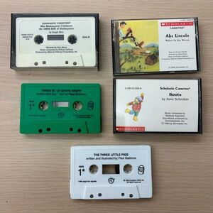 Children's Audio Cassette Lot- 5 Tapes